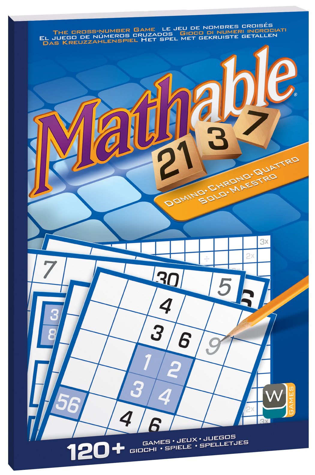 Family Games 5005 America Math able Game Book Activity, Multicolor
