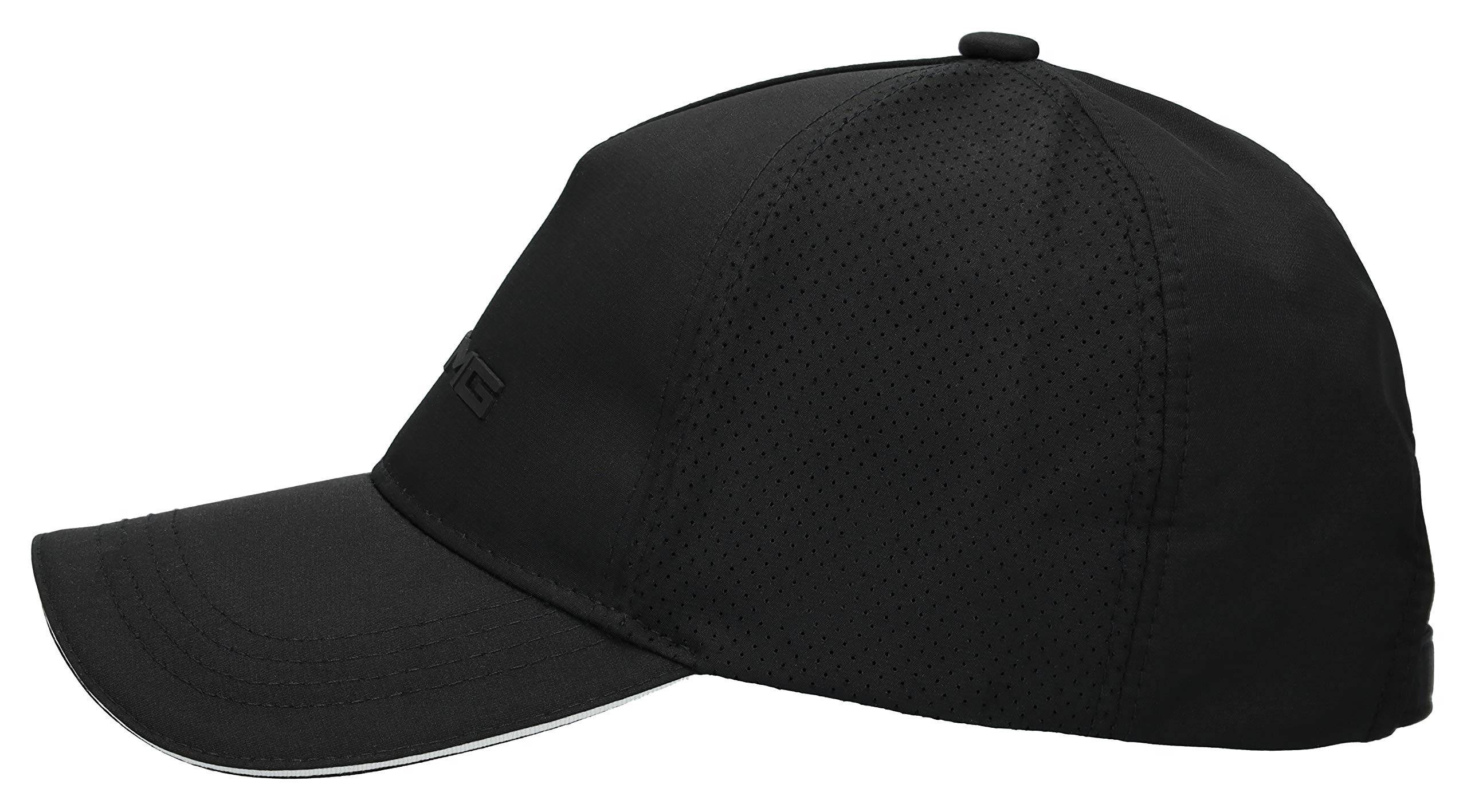 Mercedes-Benz Collection 2020 AMG Casquette 5 Panneaux Noir en Polyester avec Logo 3D