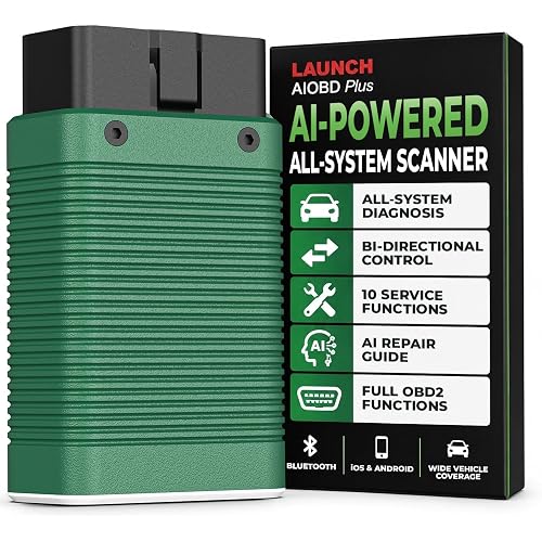 LAUNCH AIOBD Plus OBD2 Scanner, AI Powered Bi-Directional Diagnostic Tool