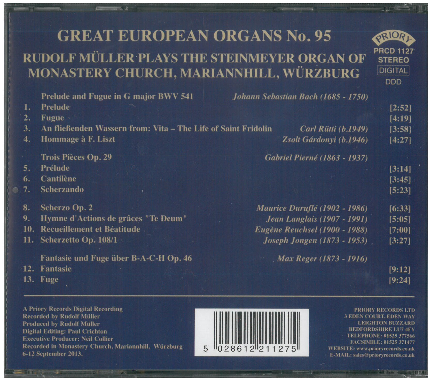 Great European Organs No. 95