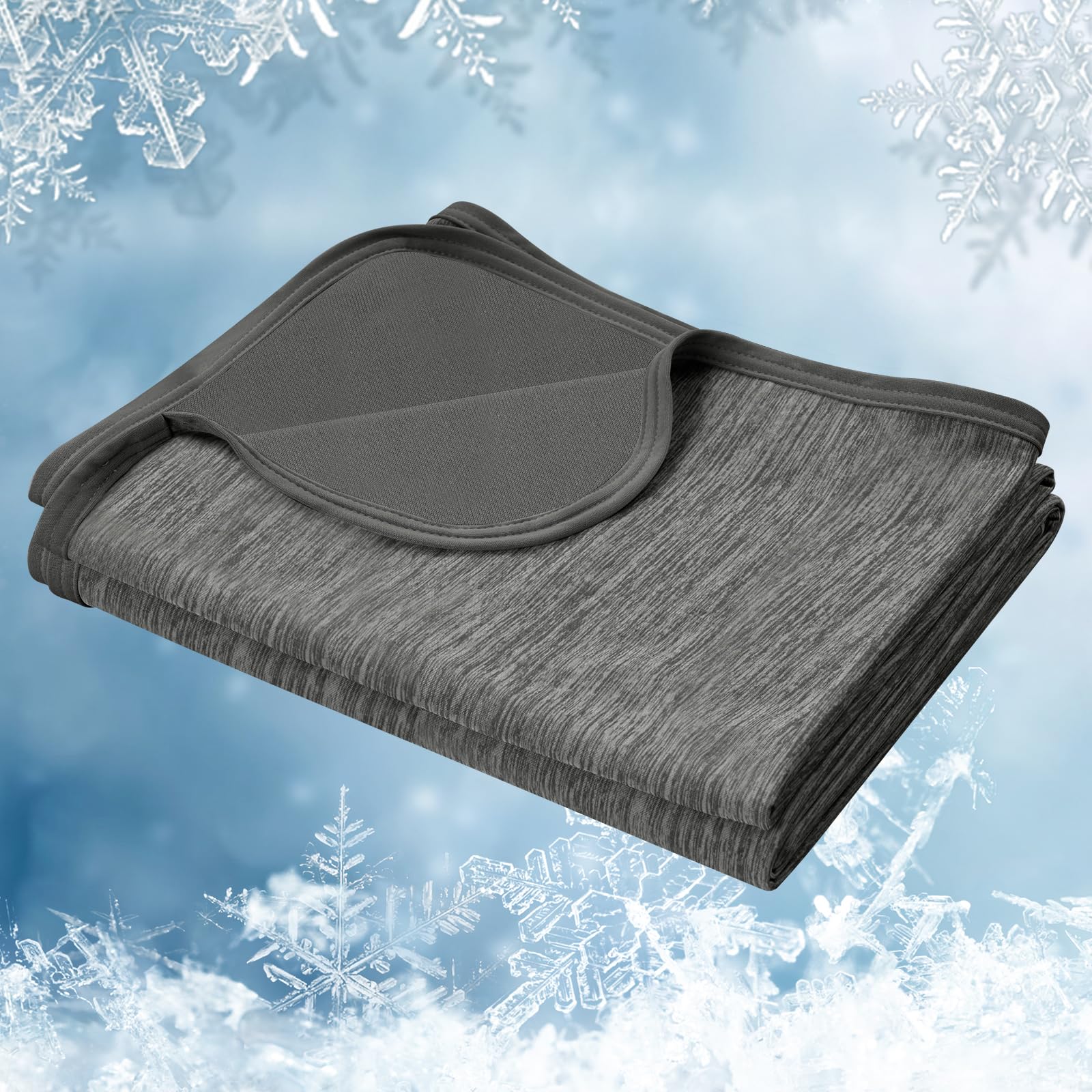 Qucover Coperta Matrimoniale Pile, Colorato Coperta Stile Boho, Caldo