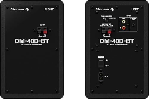 Miniatura 7 de Pioneer DJ DM-40D Altavoz de monitor activo de escritorio de 4 pulgadas - Negro
