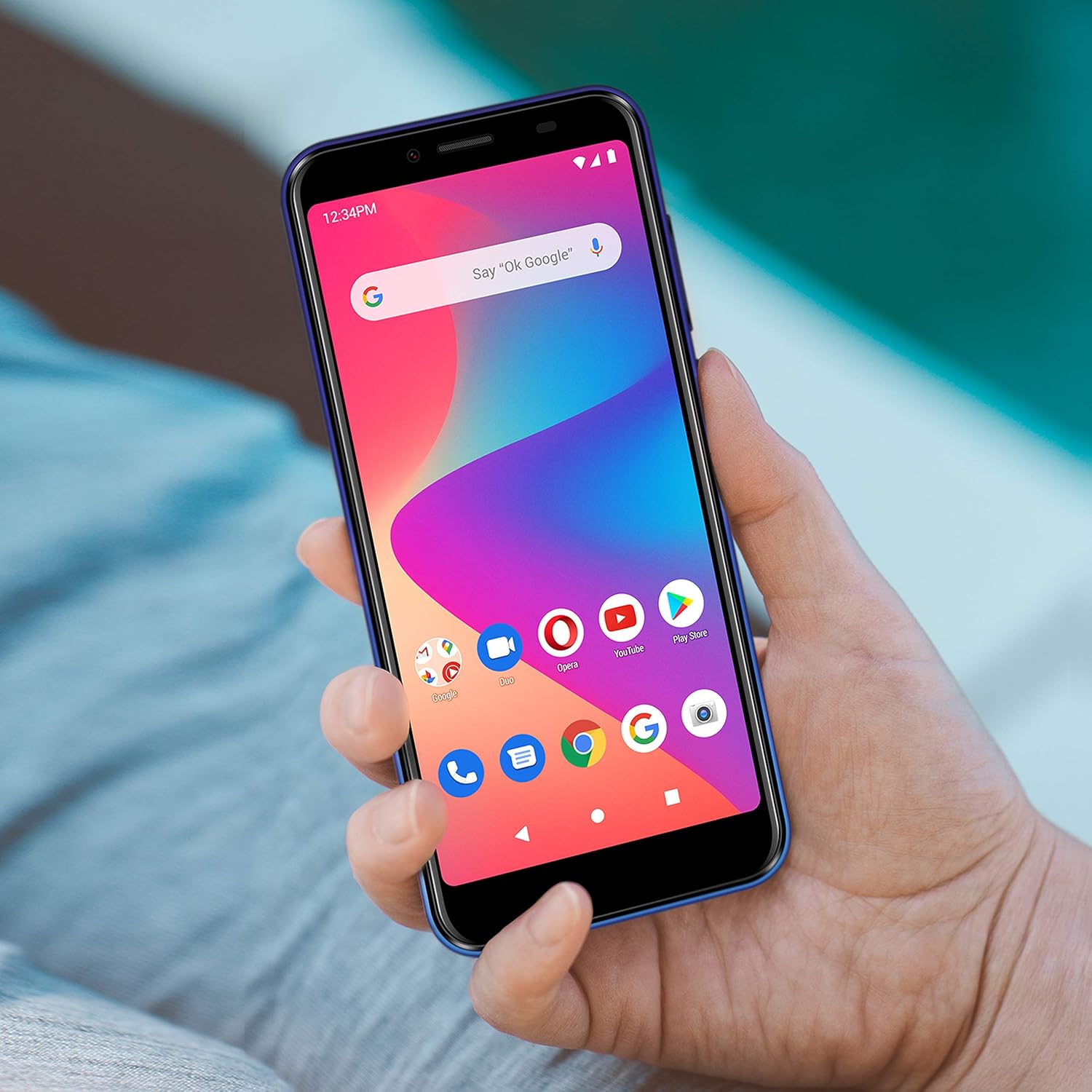 Buy 1 get 1 BLU G50- 5.5” HD+ Display, 13MP Camera, 32GB+2GB RAM -Blue