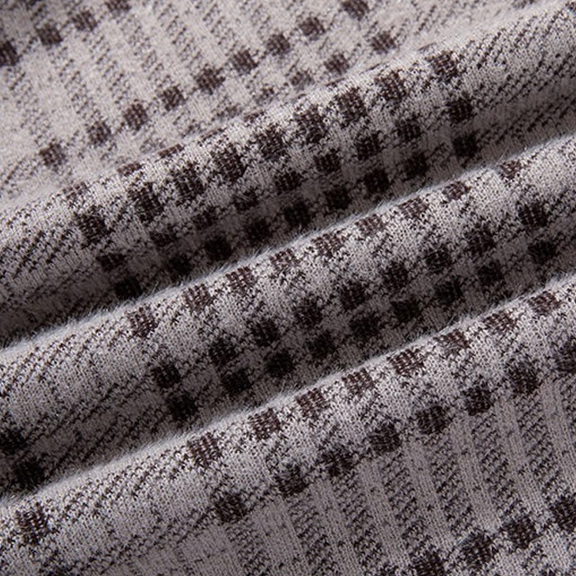 Męski kardigan z pełnym zamkiem błyskawicznym sweter ze stójką pogrubiony kardigan męski jesienno-zimowy dzianinowy płaszcz z długim rękawem