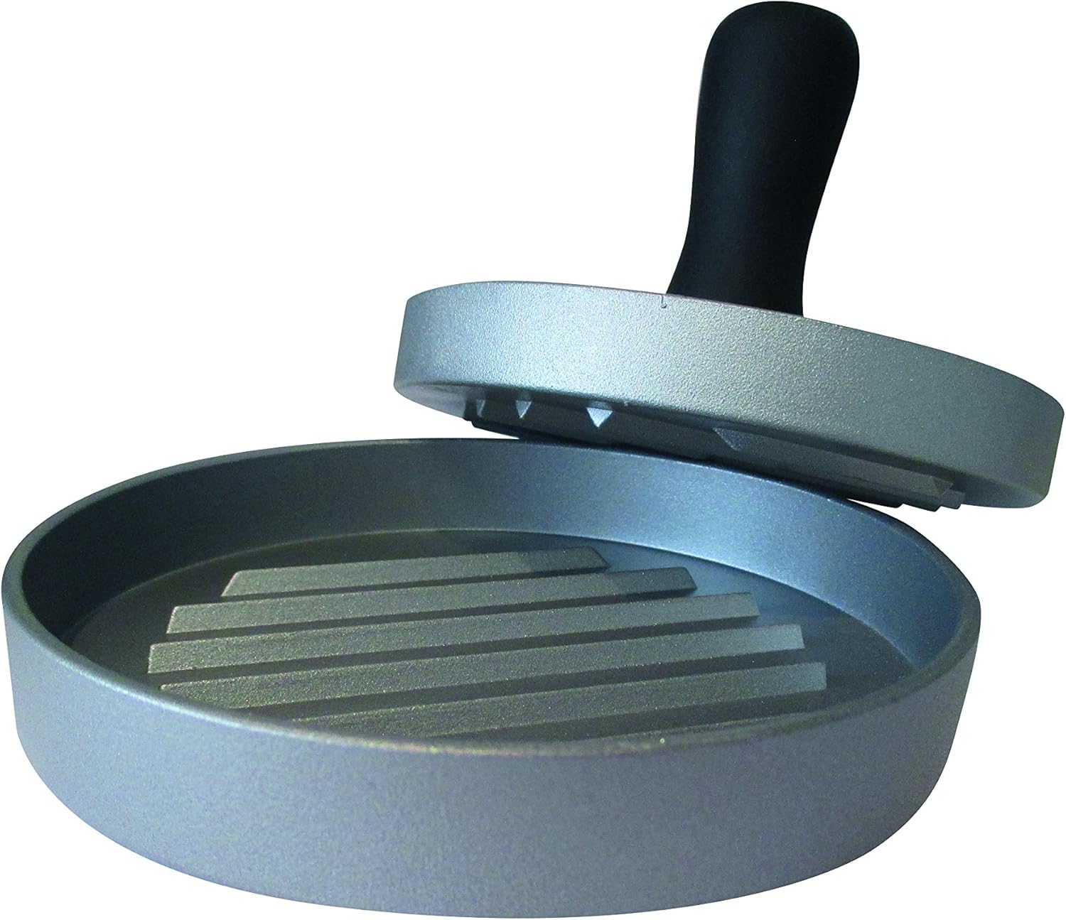 Burgerpresse 12 Cm – GUSTO CASA, Aluminium, Antihaftend & Spülmaschinenfest