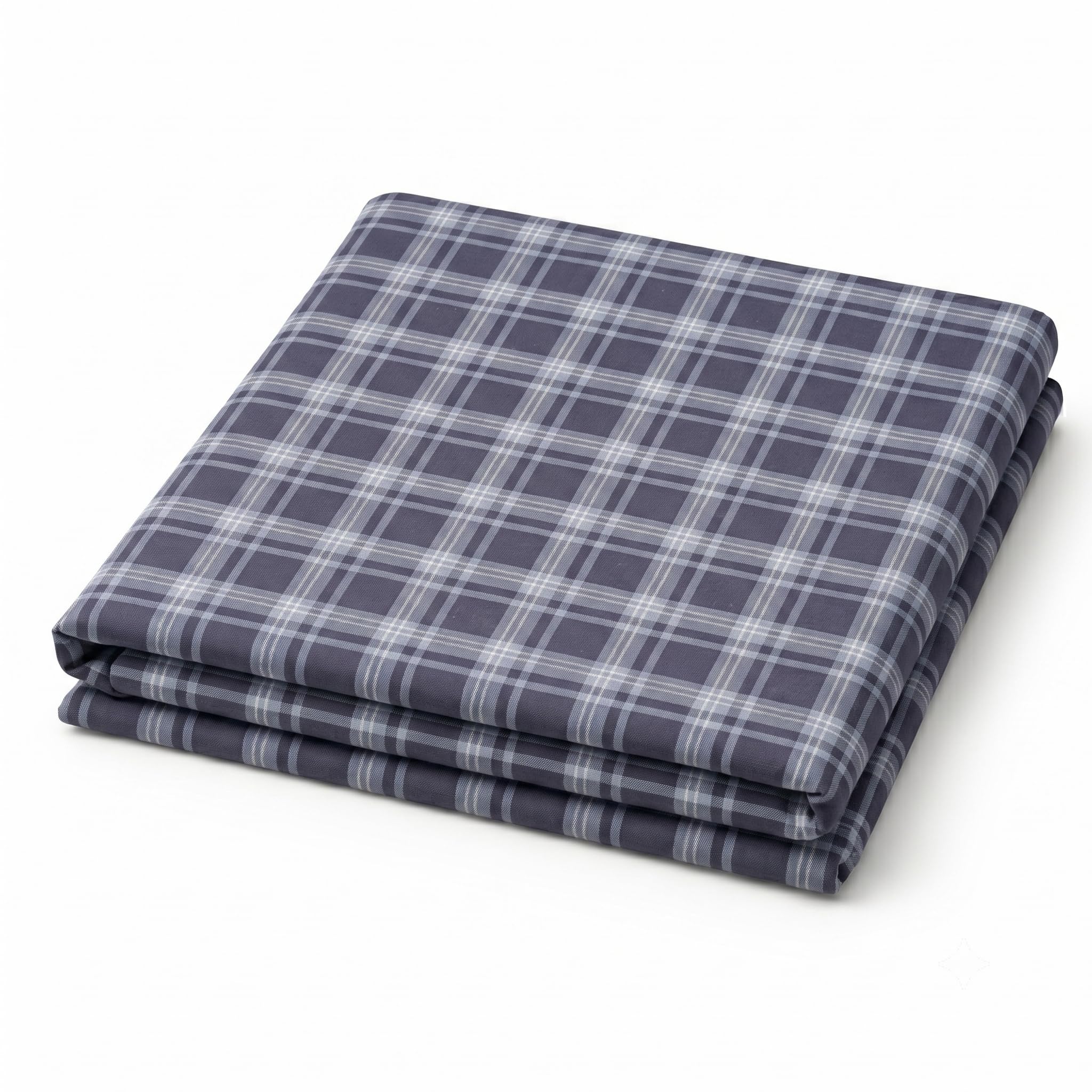 Shirt Fabric For Men - Slate Grey | Unstitched | 100% Cotton | Elegant Checks | Yarn-Dyed Shirting | 1.60m for Shirt (58" Width)-image-42