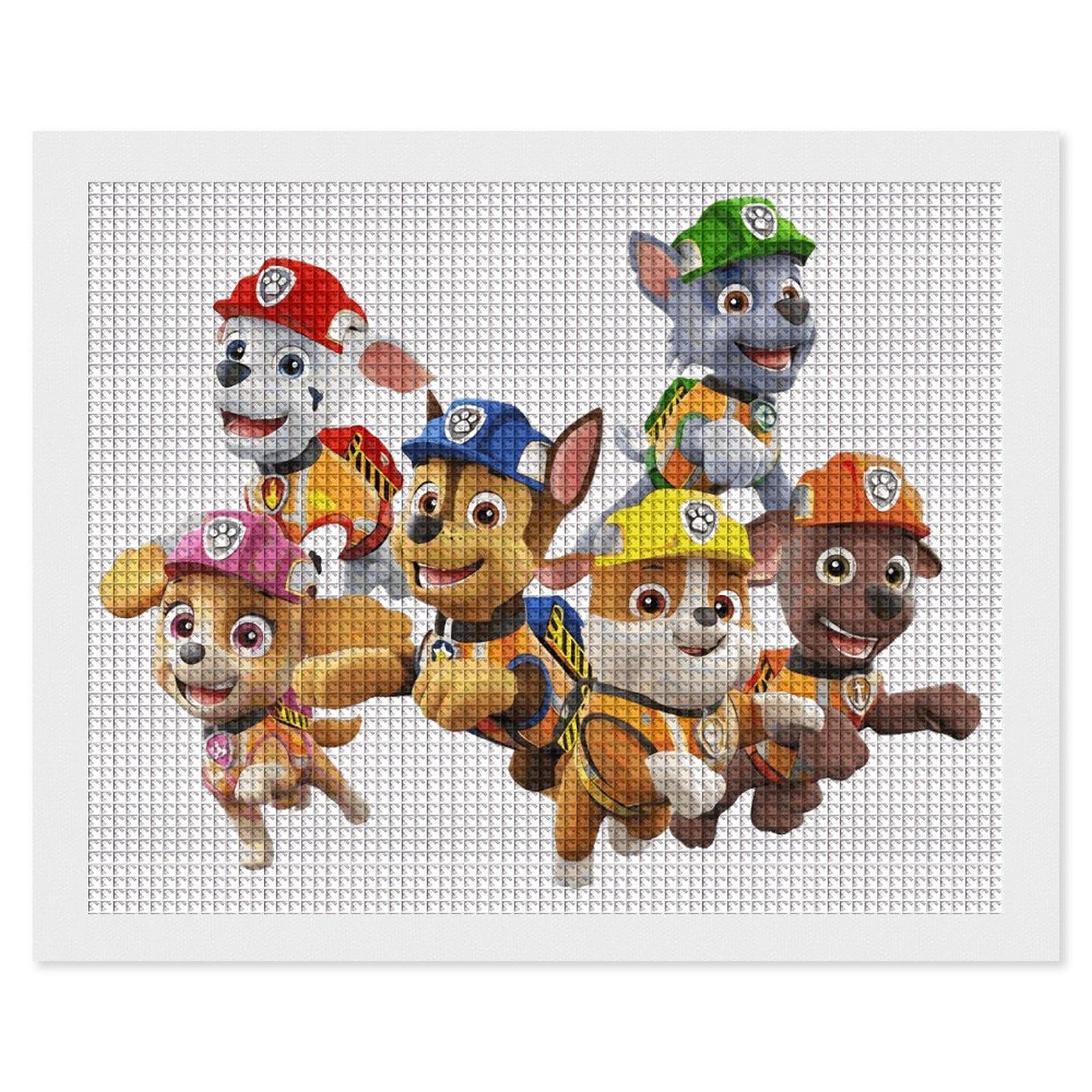Amazon.co.jp: ダイヤモンドアート パウパトロール 横型 ダイアモンド