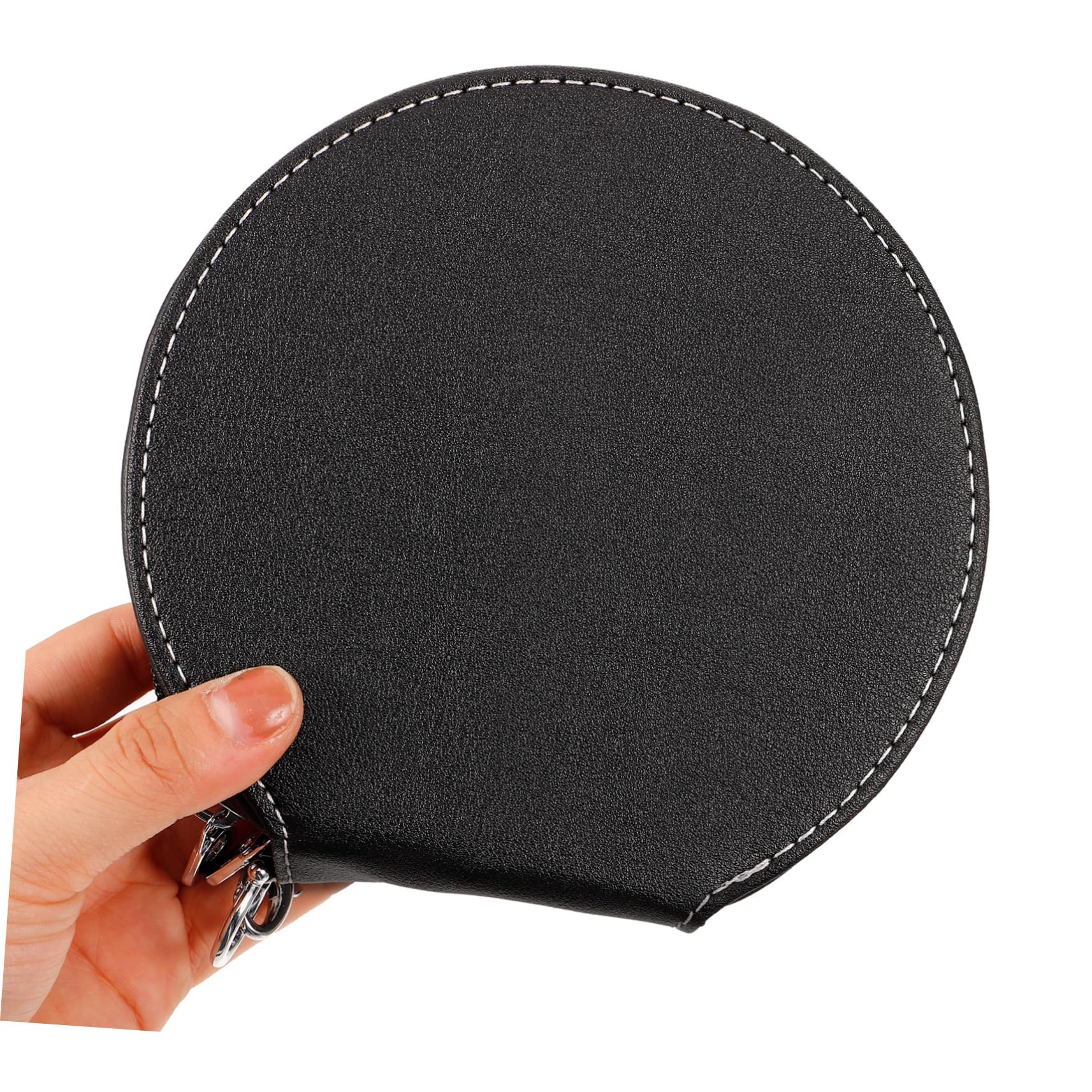 SOLUSTRE 5pezzi Custodia CD Portatile per Auto Design Elegante capacità Dischi Protezione Ottimale da Polvere e Graffi per Viaggi e Uso Domestico