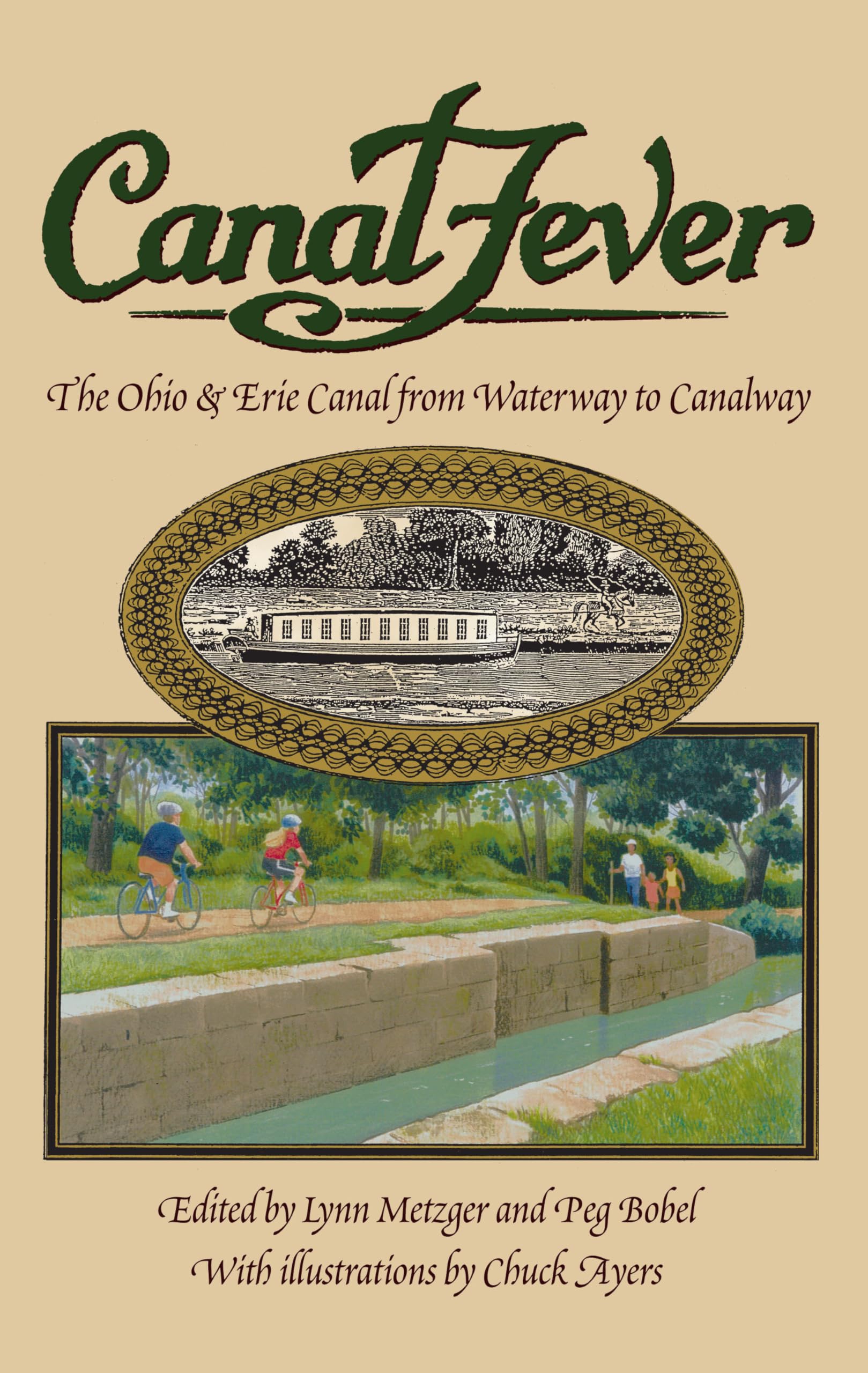 Livre Canal Fever: The Ohio & Erie Canal en édition anglaise sur l'histoire des voies navigables