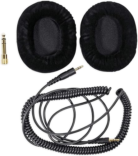 Miniatura 7 de Rockville (1) Auriculares de estudio PRO-M50 con cable de bobina desmontable, estuche+almohadilla extra para los oídos