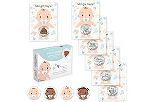 The Ultimate Baby Shower Game: 33 Scratch-Off Lottery Tickets with Poopie Emojis