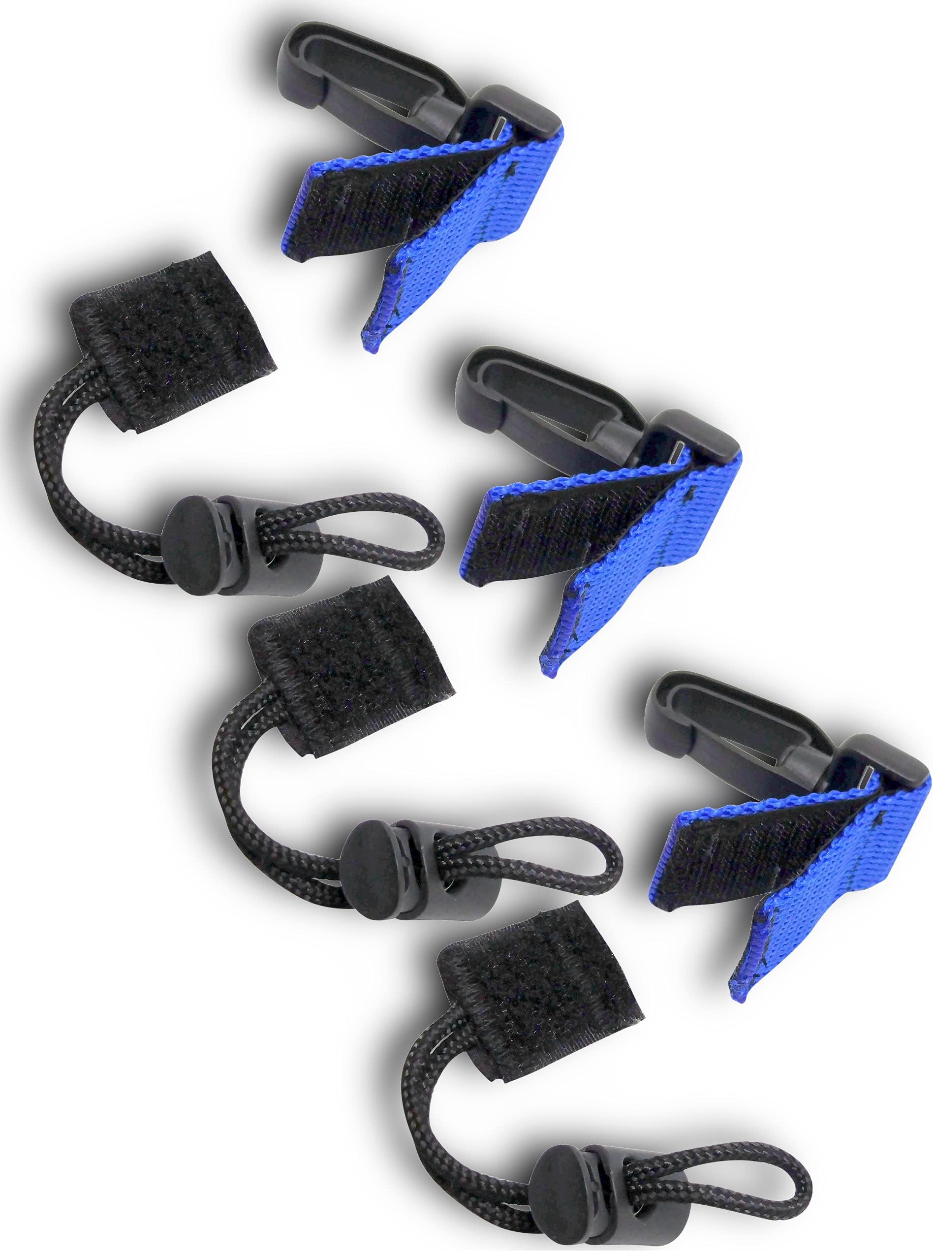 Scuba Clips [3-Pack] – Lightweight, Corrosion-Resistant, Universal Scuba Diving Clips – Ultra Durable & Quick Disconnect Octopus Clip Set – Washable and Easy to Use with Gloves