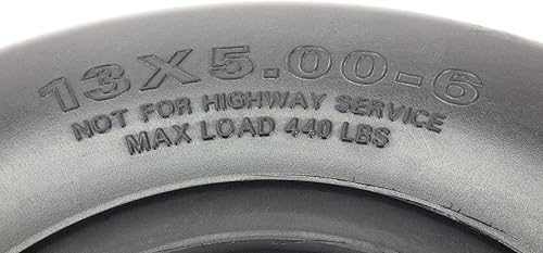 Miniatura 2 de NoAir (2) Gravely Ariens - Ensambles de rueda plana libre 13x5.00-6 gris oscuro Repl 0710111