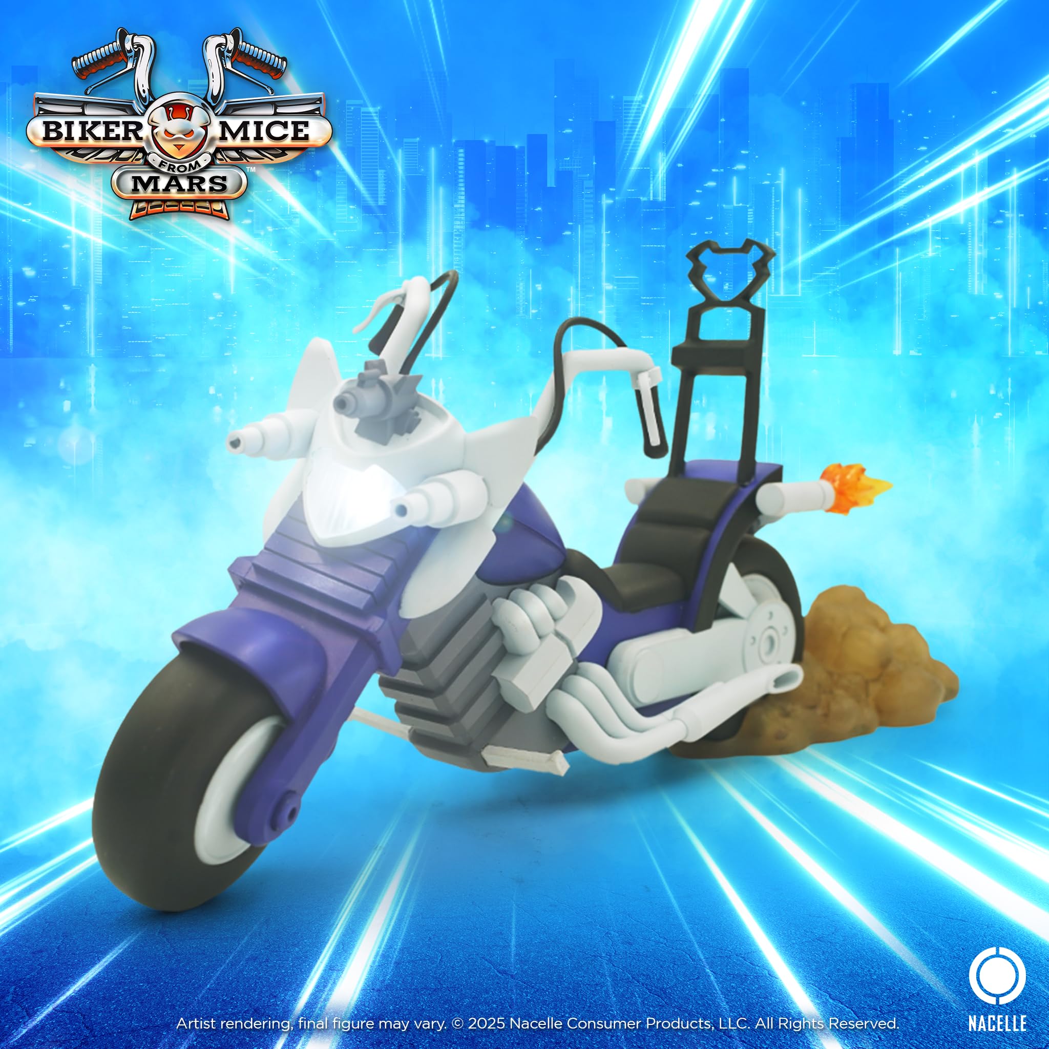 Topi Biker da Marte Modo Mondo Chopper Veicolo