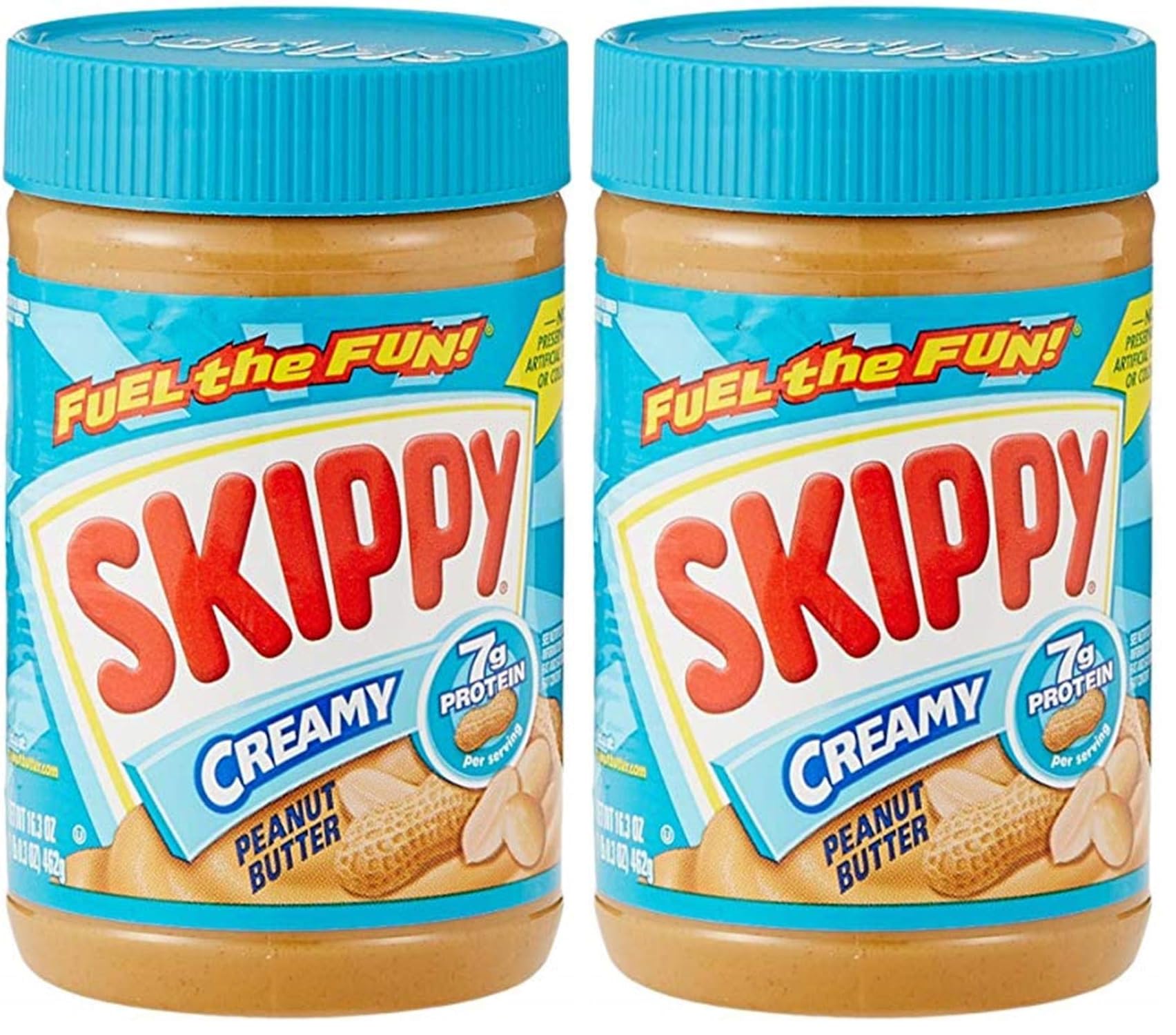 SKIPPY Peanut Butter Creamy, 462G - 1 Pounds (Pack of 2)-image-44