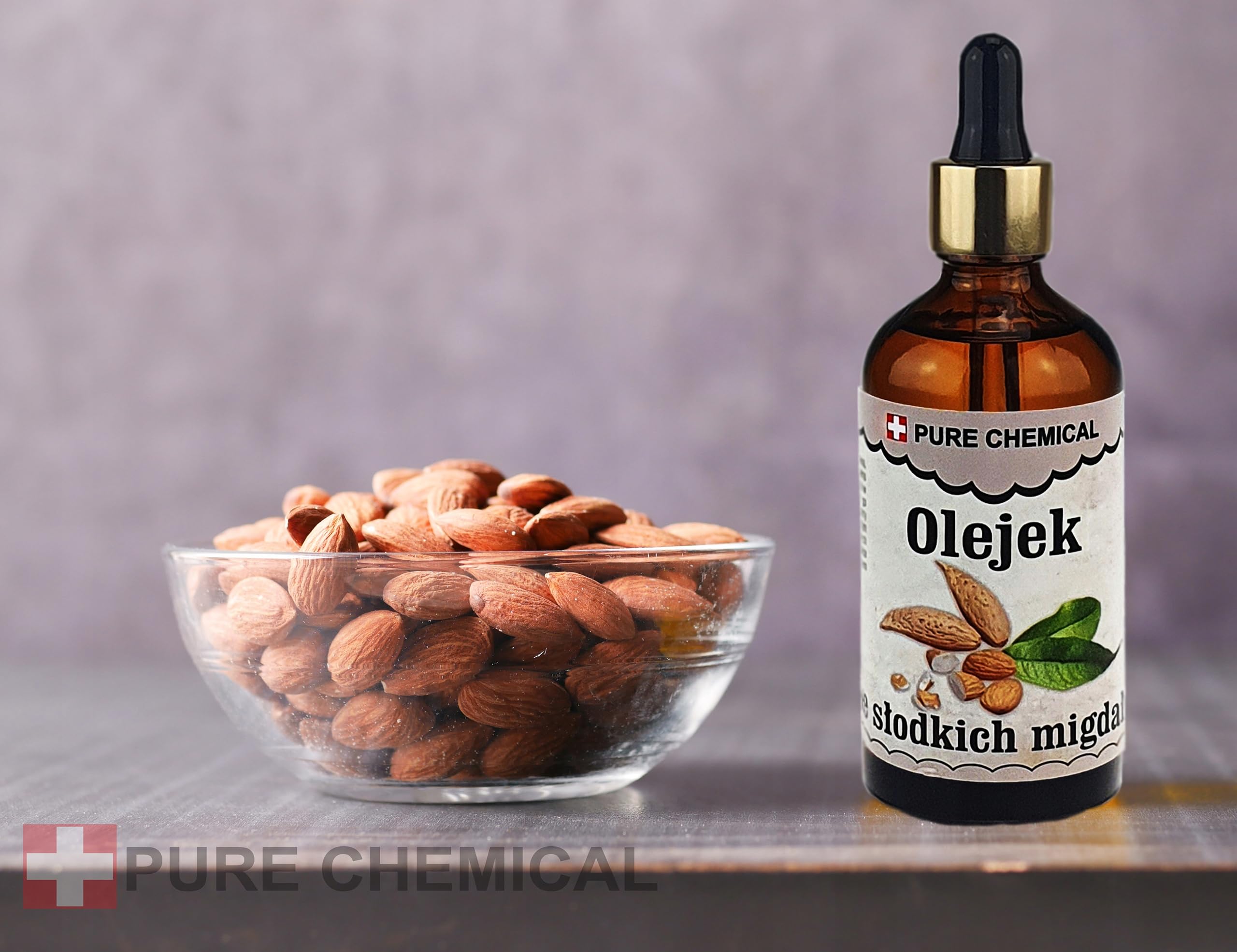 CHOSA Olio di Mandorle Dolci 5L - Olio Naturale per Viso Corpo Capelli, Idratante e Nutriente, Migliora Elasticità e Luminosità Pelle, Perfetto per Massaggi e Cura Quotidiana