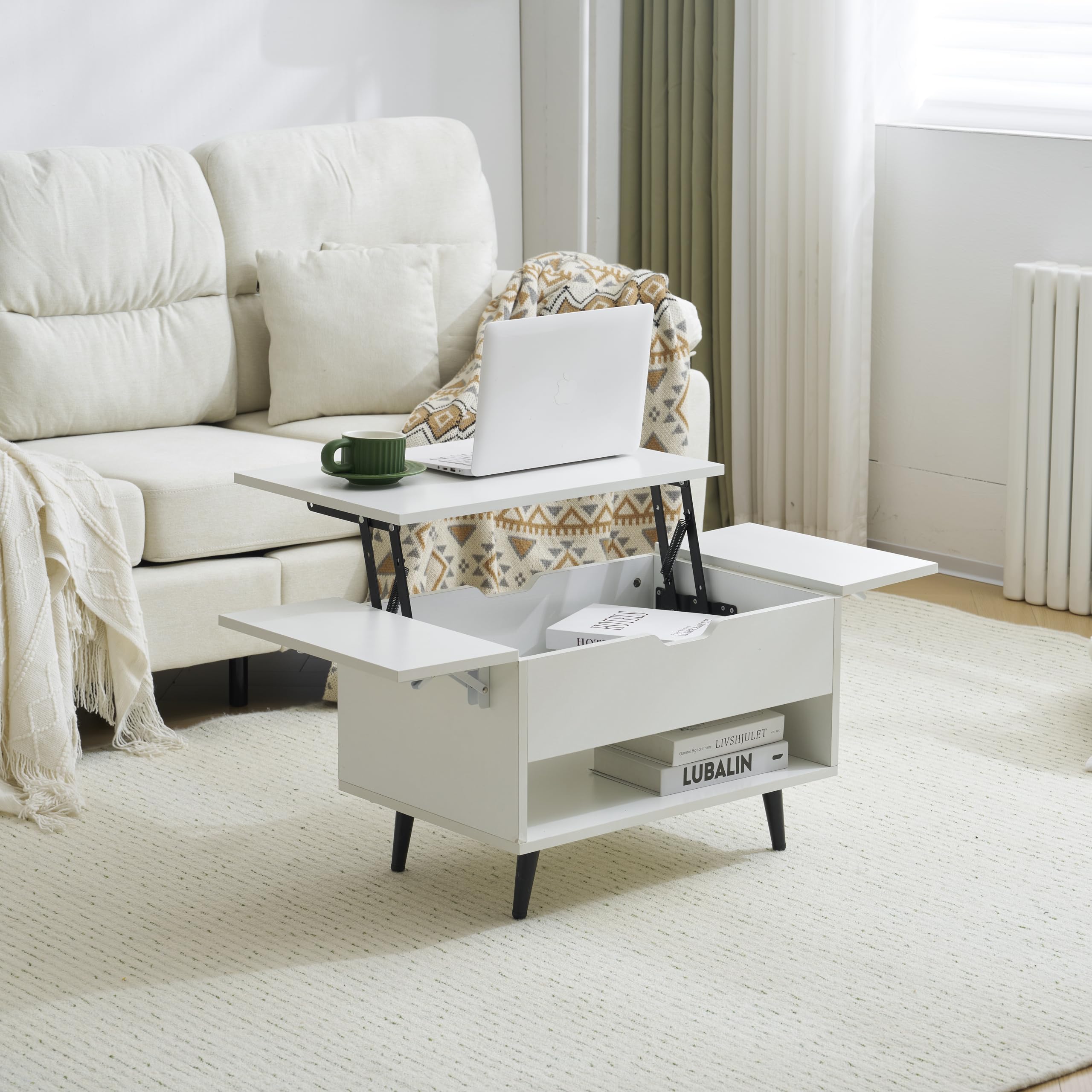 ローテーブル 収納付き テーブル センターテーブル 収納付き 天