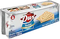 Dux Nutrition Biscoito Crackers Dux Soda Pacote 300G