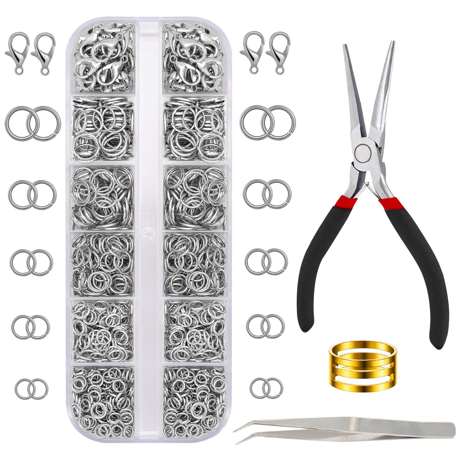 JOLCEEY Jump Rings Kit