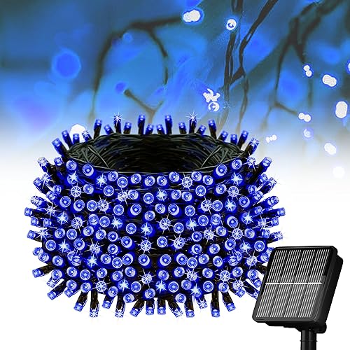 Miniatura 11 de Luces de cadena solares para exteriores, 39 pies, 100 luces LED de cadena solares para exteriores con 8 modos, luces solares para exteriores Varios