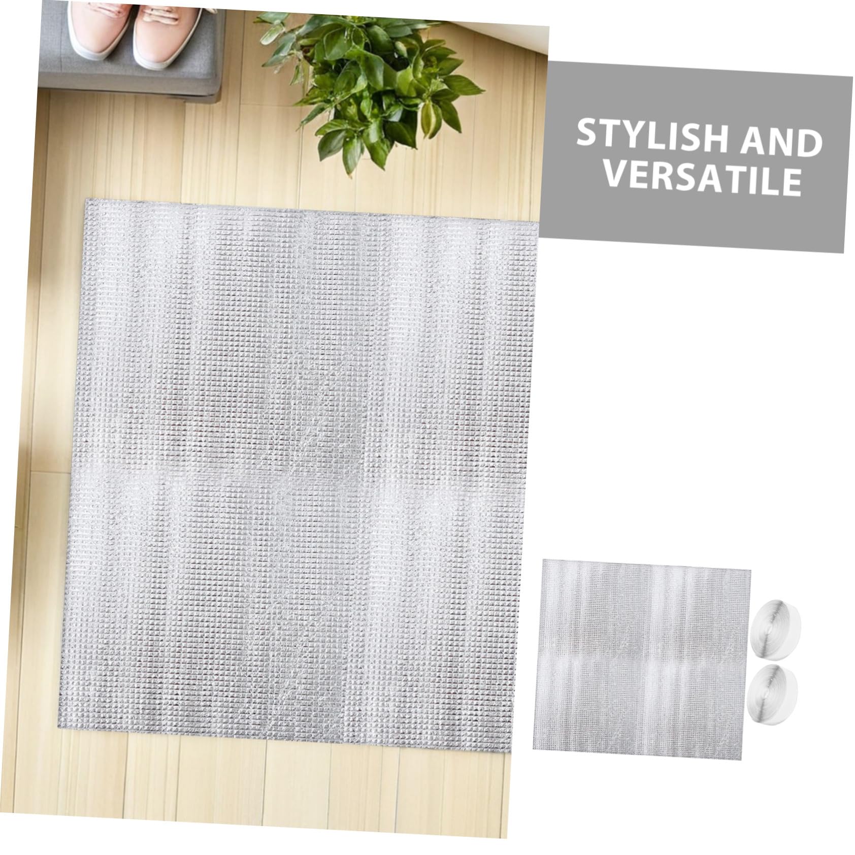 Operitacx 2sets Copertura Isolante per Sfiato del Tetto Copertura per Ventilatore da Soffitta Design Persiana per Migliorare la Circolazione Aria Resistente alle Intemperie per Protezione