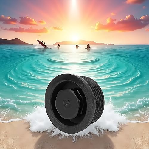 Miniatura 4 de Tabla de surf Ventilación de aire 1.2 * 0.6 * 1.0 in de plástico para surf de pie de paleta de plástico para tabla de surf de remo piezas de