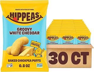 HIPPEAS Groovy White Cheddar Chickpea Puffs