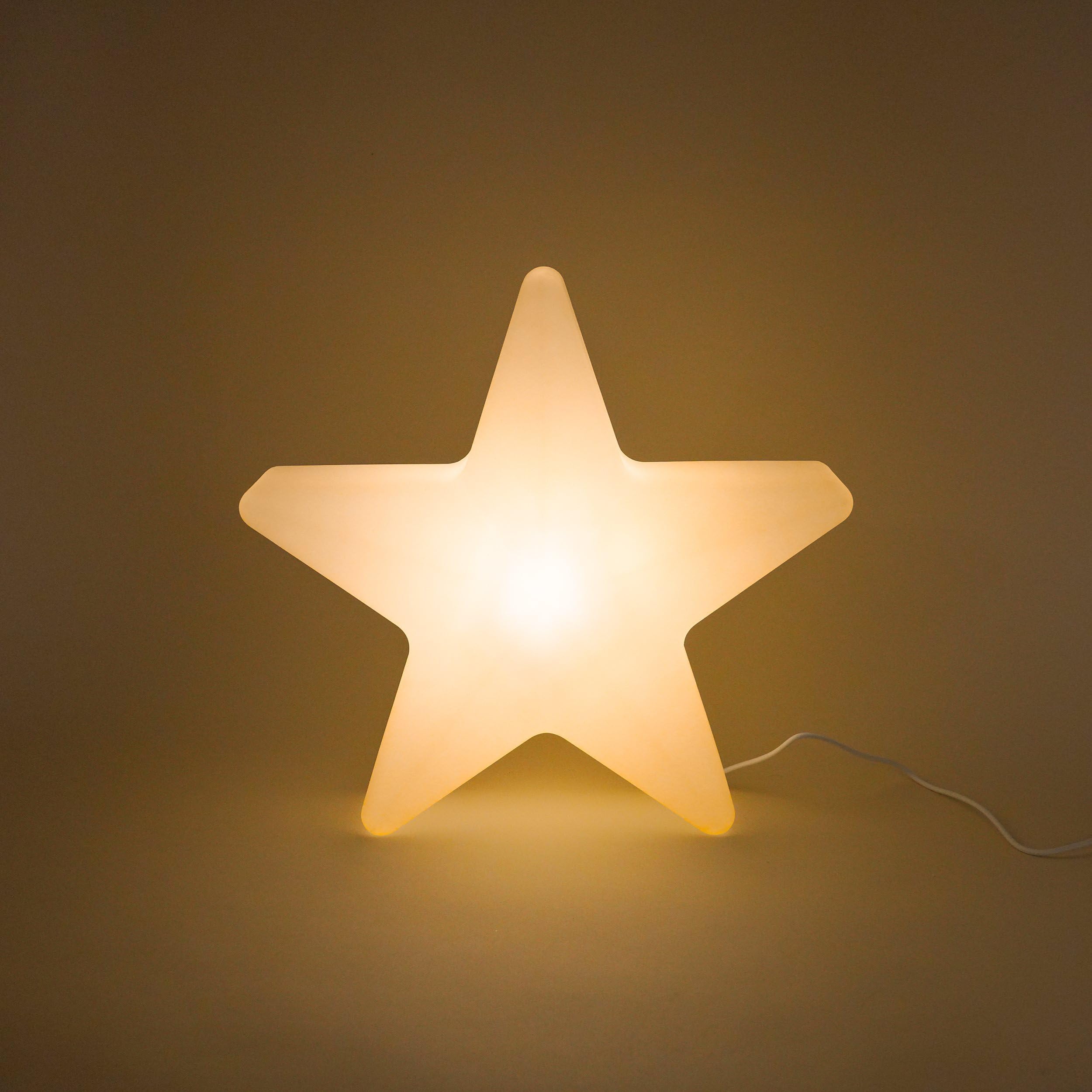 Esotec 3D Weihnachtsstern Solar, beleuchtet außen, groß, LED-Stern, outdoor, Deko Außenstern, warmweiß kaltweiß umschaltbar, Gartenbeleuchtung, Weihnachtsdeko, Weihnachtsbeleuchtung, D39,5cm, 102122