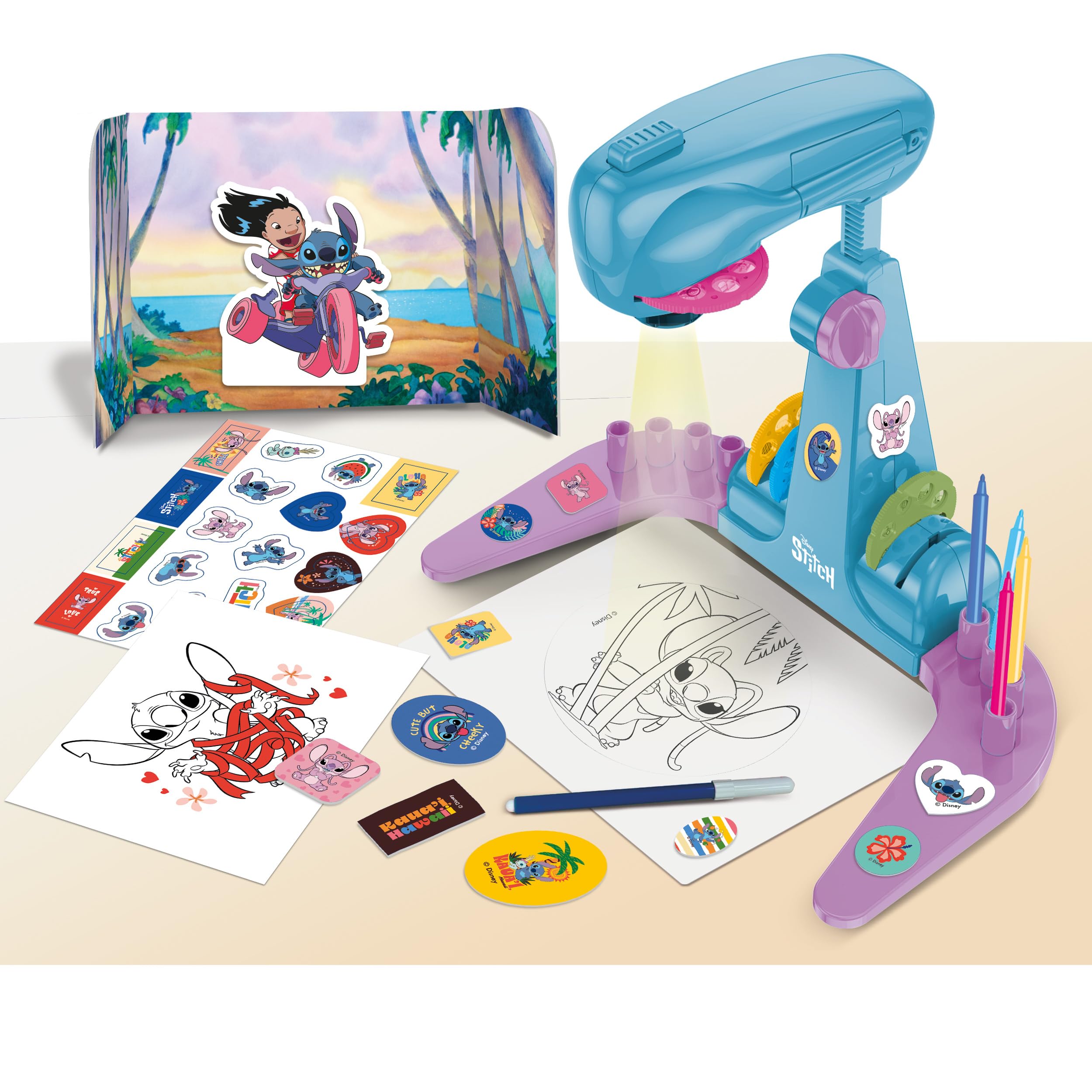 Lisciani Giochi - Stitch Projector Drawing School, 113071