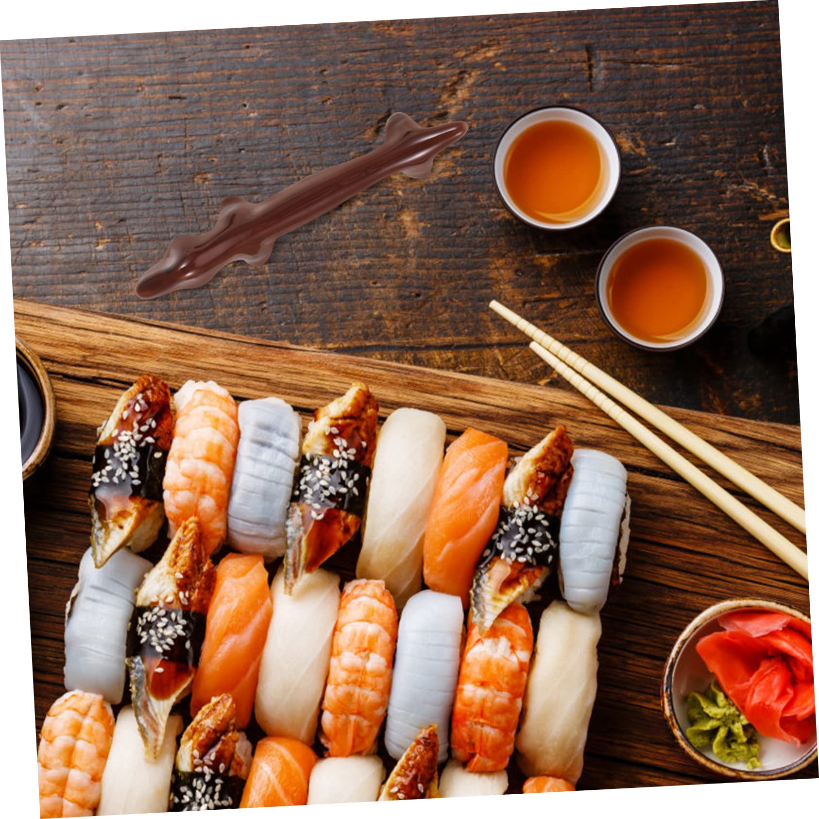 BRIGHTFUFU 4Pcs Dog Shaped Chopstick Holder Cute Chopstick Rest for Home Kitchen Ceramic Utensil Stand Tableware Decoration for Adults Easy to Clean Maintain