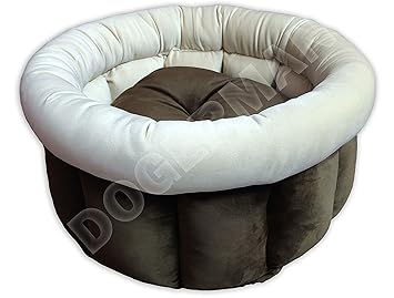 Dogerman Reversible Dual Holland Velvet Bed for Labrador German Shepherd Dogs & Cats