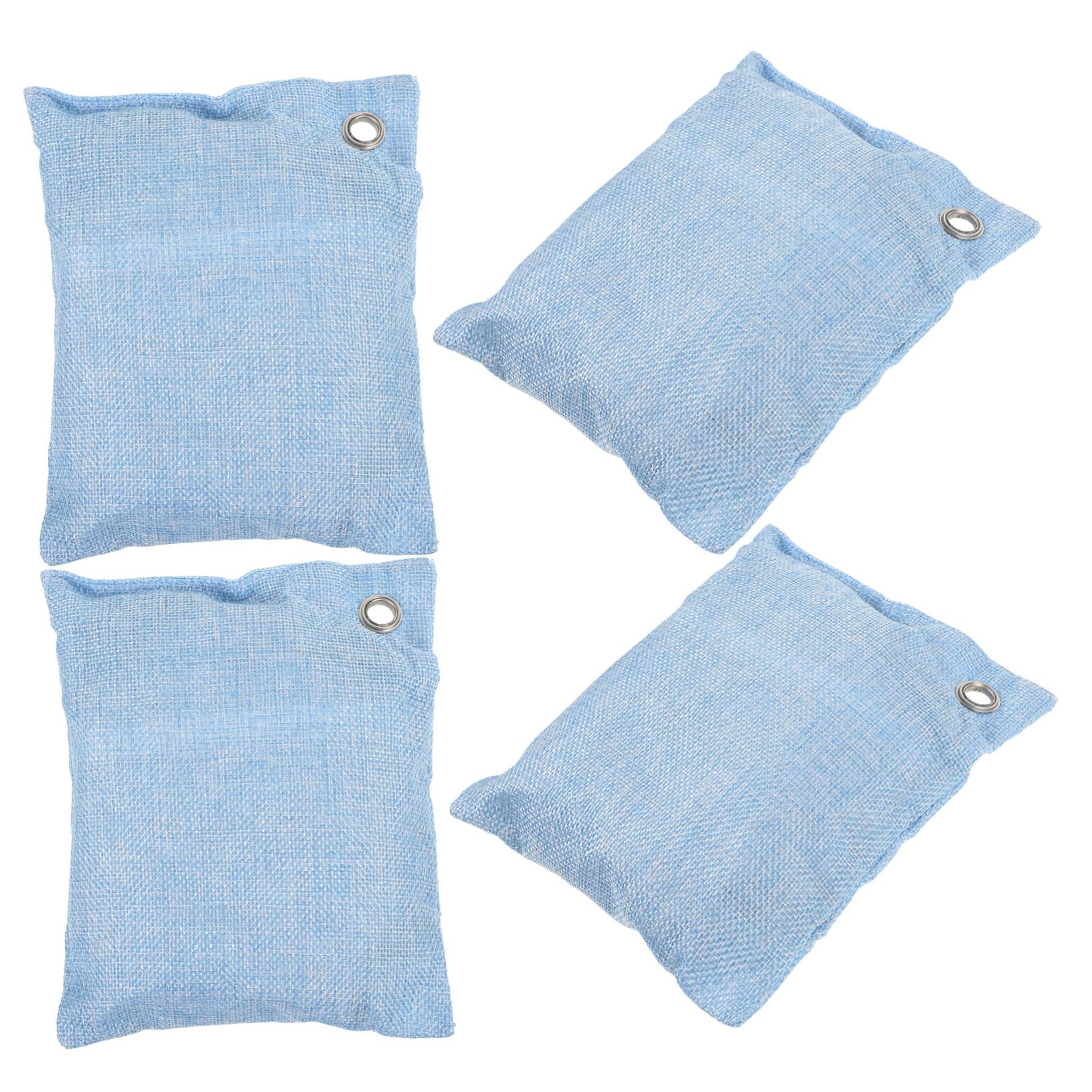 Bolsas Purificadoras de Aire de Bambú de Carbón Activado y Purificación 4piezas Absorción de Humedad Hogar y Coche