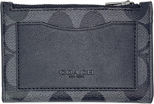 Coach Slim Bifold Card Wallet En Signature Canvas