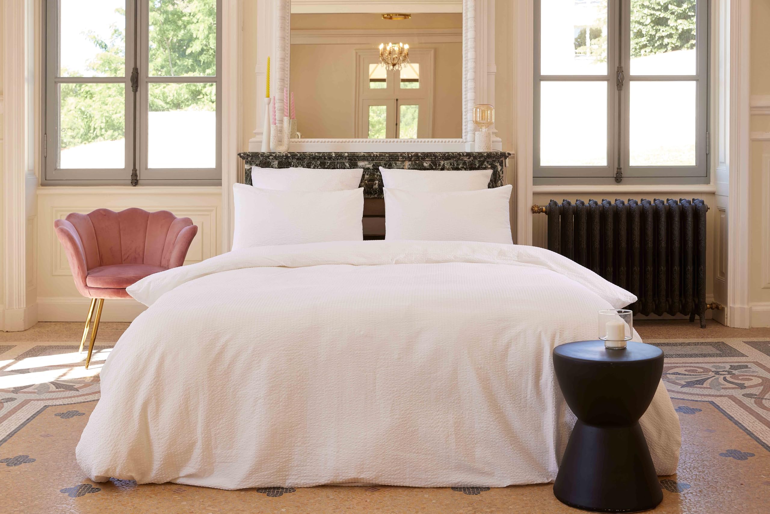Toison d'Or Poppy 240X260 White