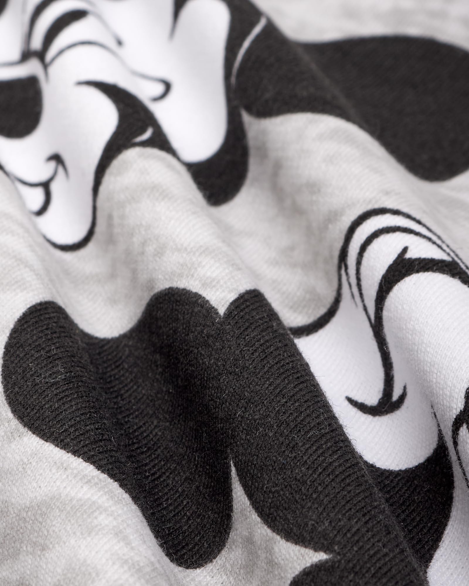 Disney Set da jogging per bambini, 2 pezzi, felpa girocollo in morbido pile e pantaloni da jogging per ragazzi, comodi vestiti per neonati (12-24 m)