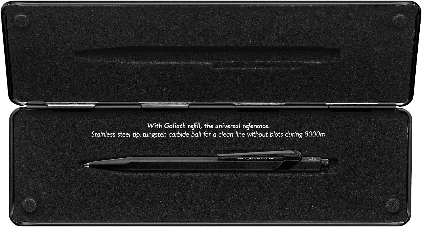 Caran d’Ache Ballpoint Pen, 849 Black Code