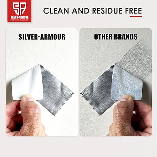 Miniatura 4 de Paquete de 5 cintas adhesivas extralargas (105 pies x 2 pulgadasrollo) resistentes y fáciles de rasgar, ideales para embalar, reparar en y