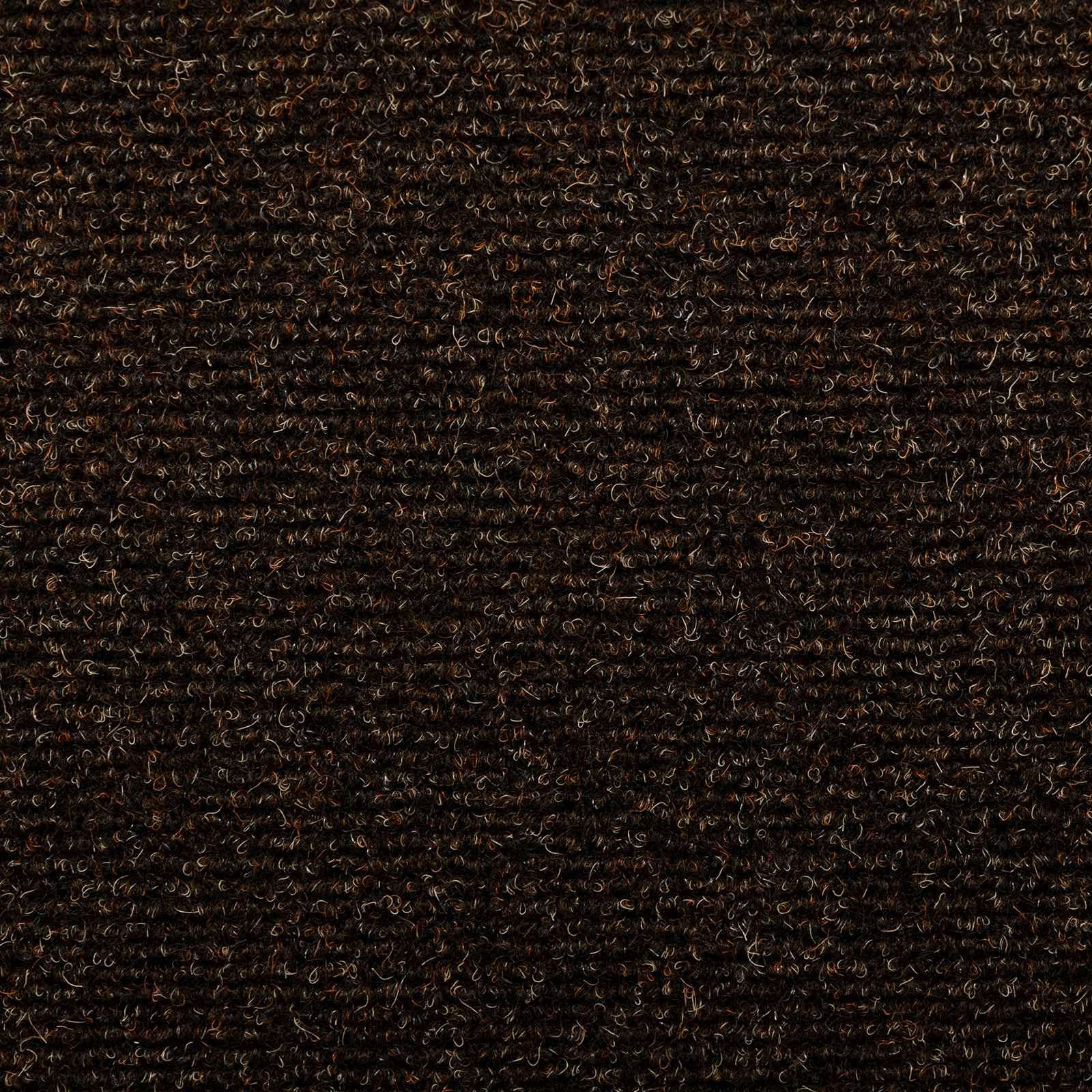 Lot de 15 tapis d'escalier autocollants, 80 x 24,5 cm, marron