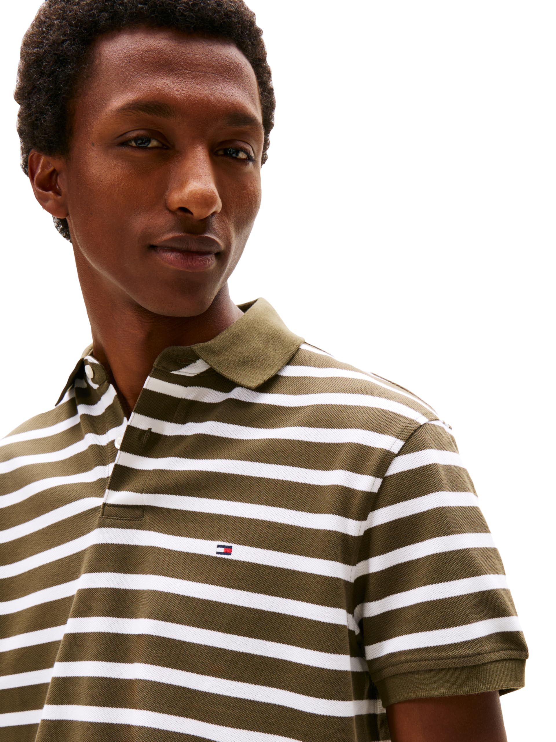 Tommy Hilfiger Koszulki polo z krótkim rękawem o klasycznym kroju, ze stretchem i bio-piqué Mężczyźni Short Sleeve Polo Shirts in Classic Fit With Stretch And Organic Pique Cotton (1 w zestawie)