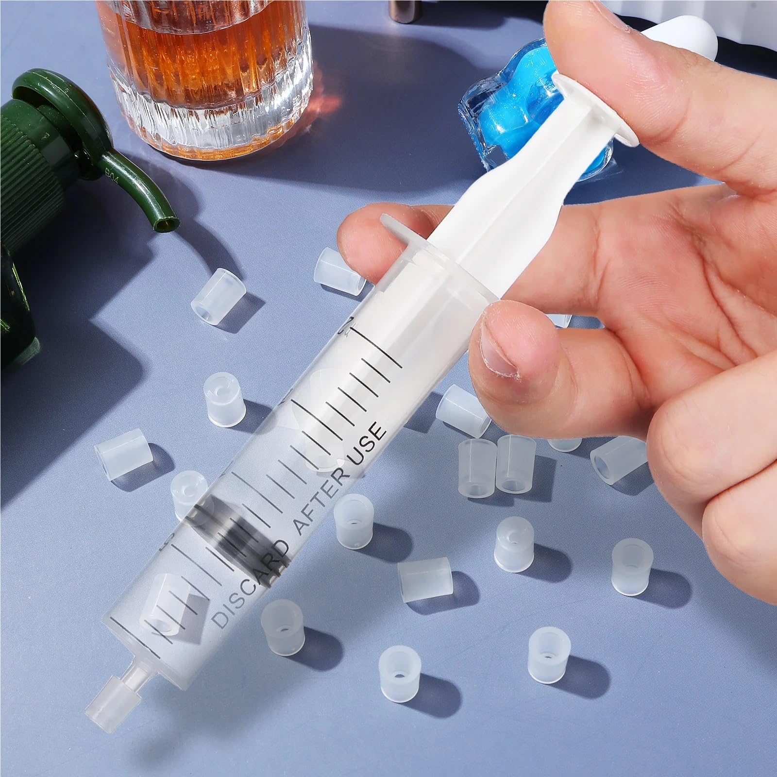 Parfüm-Nachfüllwerkzeug-Adapter, 400 Stück, Flüssigkeitstransferadapter für Spritzenspender, Nachfüllwerkzeug für Parfüm, ätherische Öle, tragbarer Flaschenfüller, Umwandlung