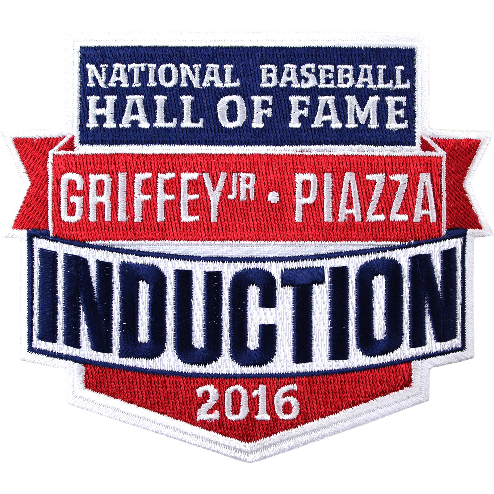 Patch Collection 2016 National Hall of Fame Induction Ft. Ken Griffey Jr and Mike Piazza