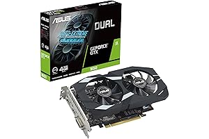 EVGA GeForce GTX 1650 Dual 4GB GDDR5, IP5X, Auto-Extreme Technology, 144-Hour Validation...
