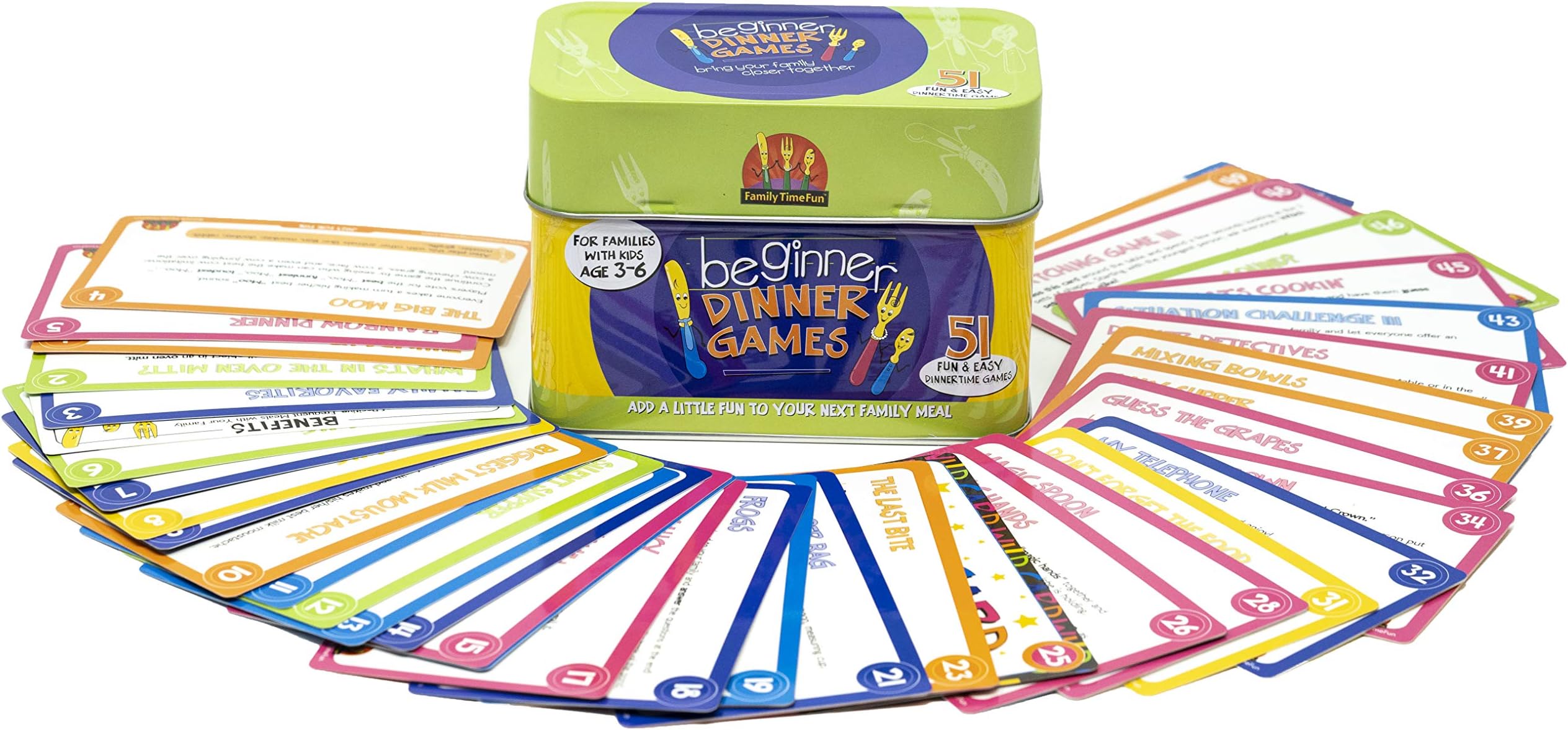 Beginner Dinner Games - Family Dinnertime Fun