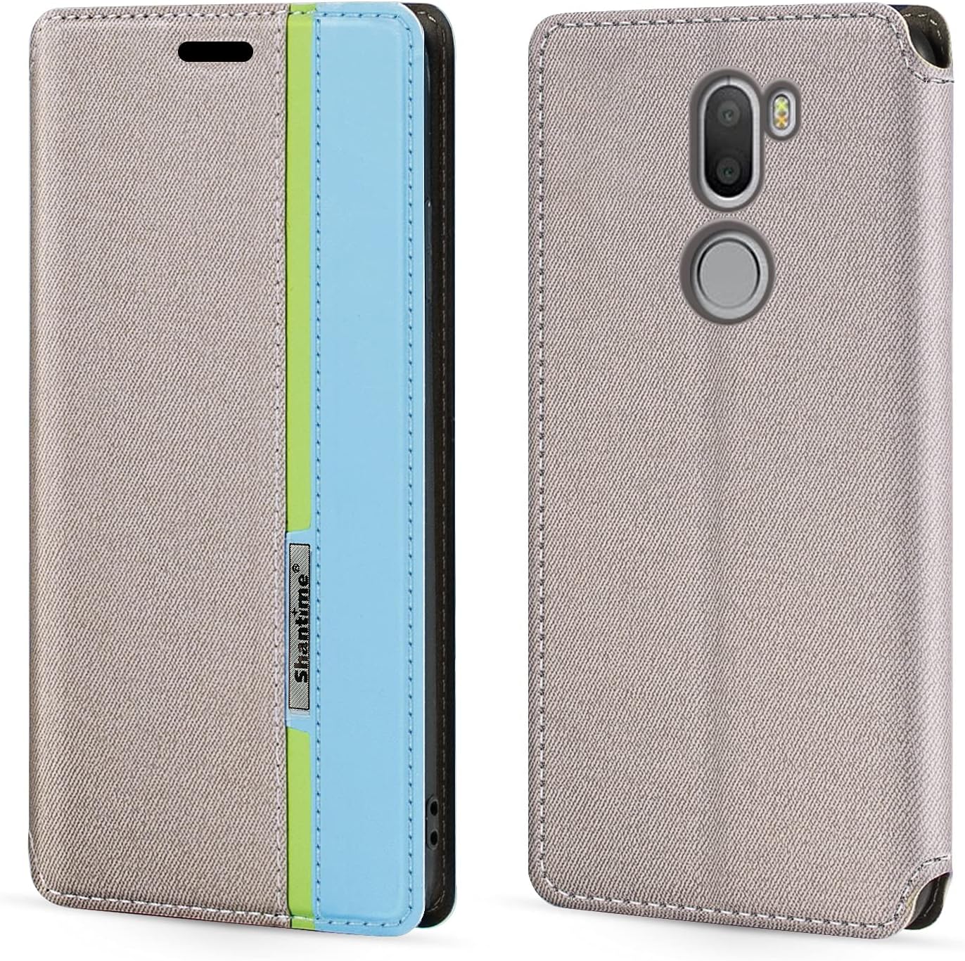 Funda para Xiaomi Mi 5S Plus, funda de cuero con cierre magnético multicolor con tarjetero para Xiaomi Mi 5S Plus (5.7 pulgadas)