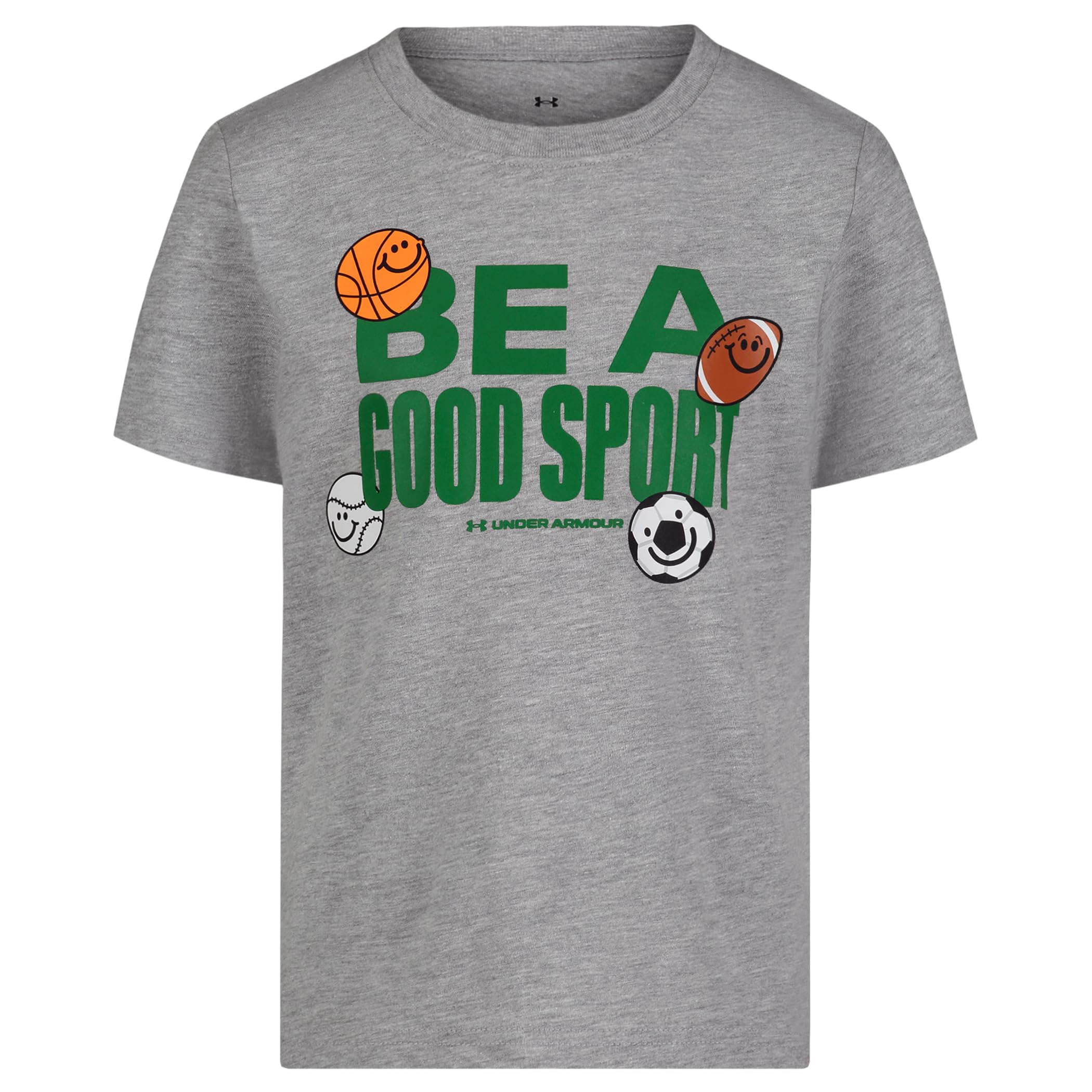 Under Armour Boys' Short Sleeve Sports Graphic T-Shirt, Lightweight &amp; Breathable, Relaxed Fit