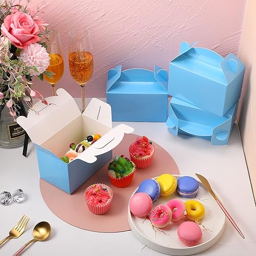 Miniatura 5 de 36 cajas de recuerdo de fiesta, dulces y galletas, cajas de dulces, cajas de dulces, cajas de regalo de cartón, 5.9 x 3.5 pulgadas para niños,