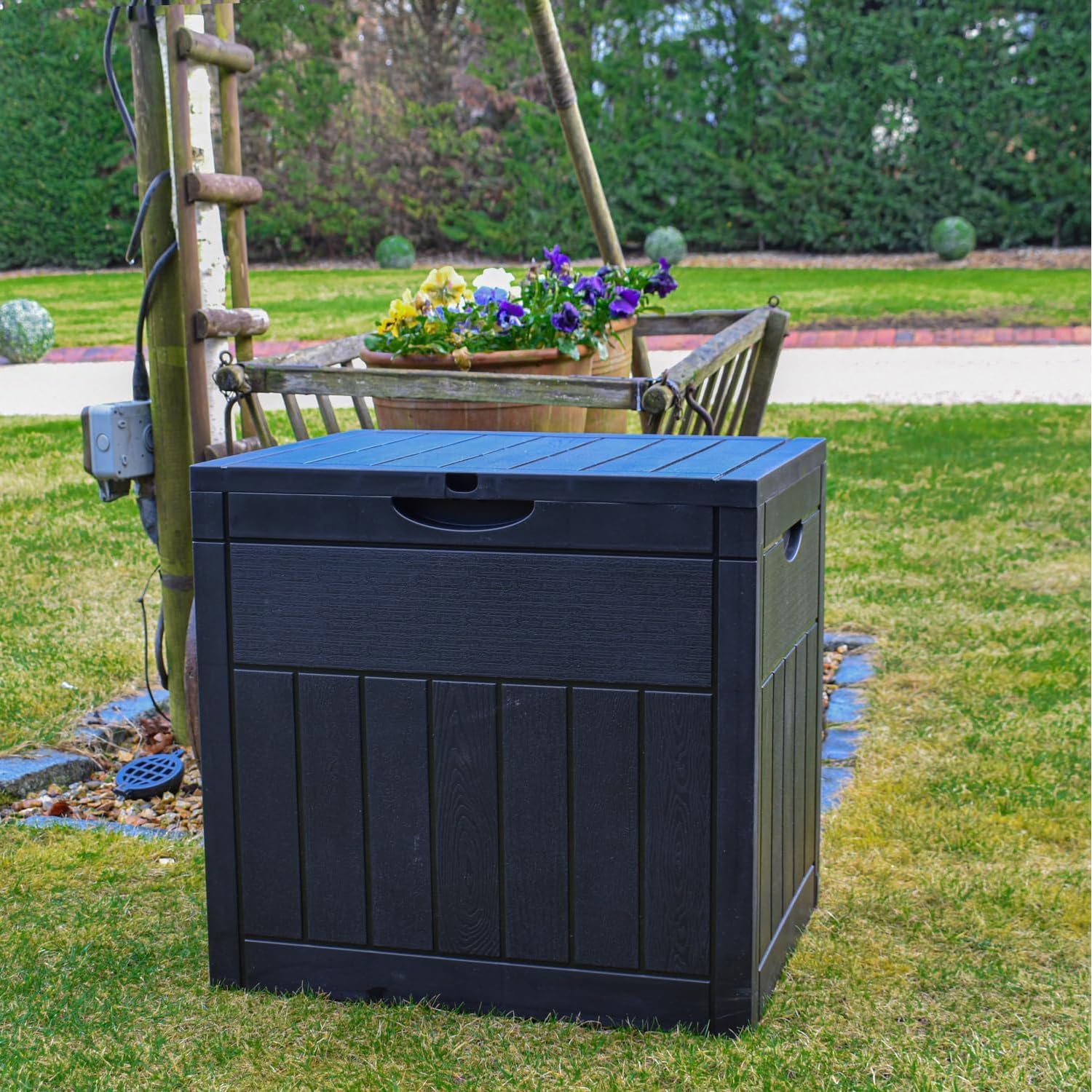 Aufbewahrungsbox Mit Deckel Gartenbox Kissenbox Outdoor Wasserdicht Aufbewahrungsbox Garten Gartenkiste Wetterfest Outdoor Box