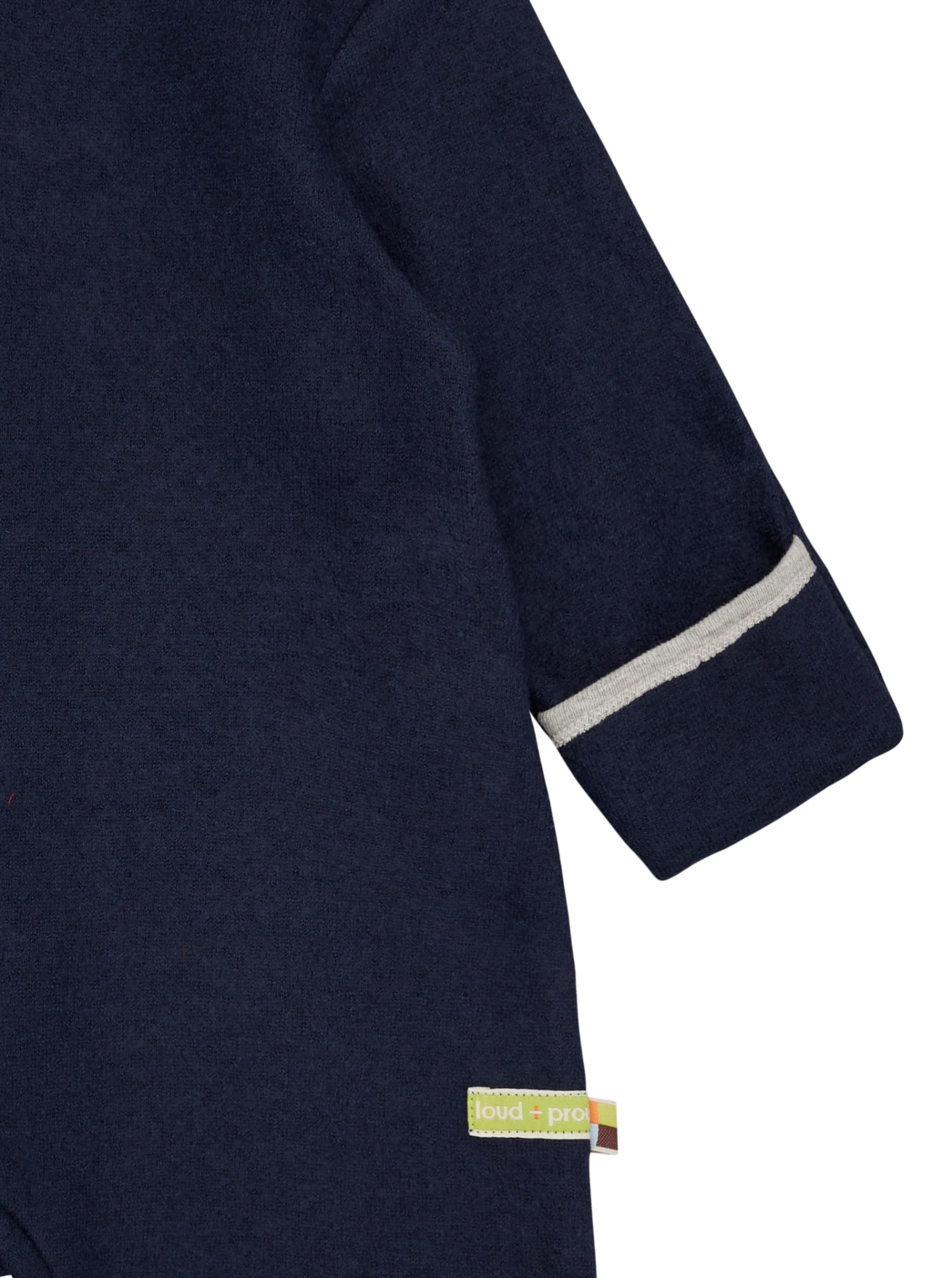 loud + proud Unisex Baby Wollwalk, Gots Zertifiziert Overall