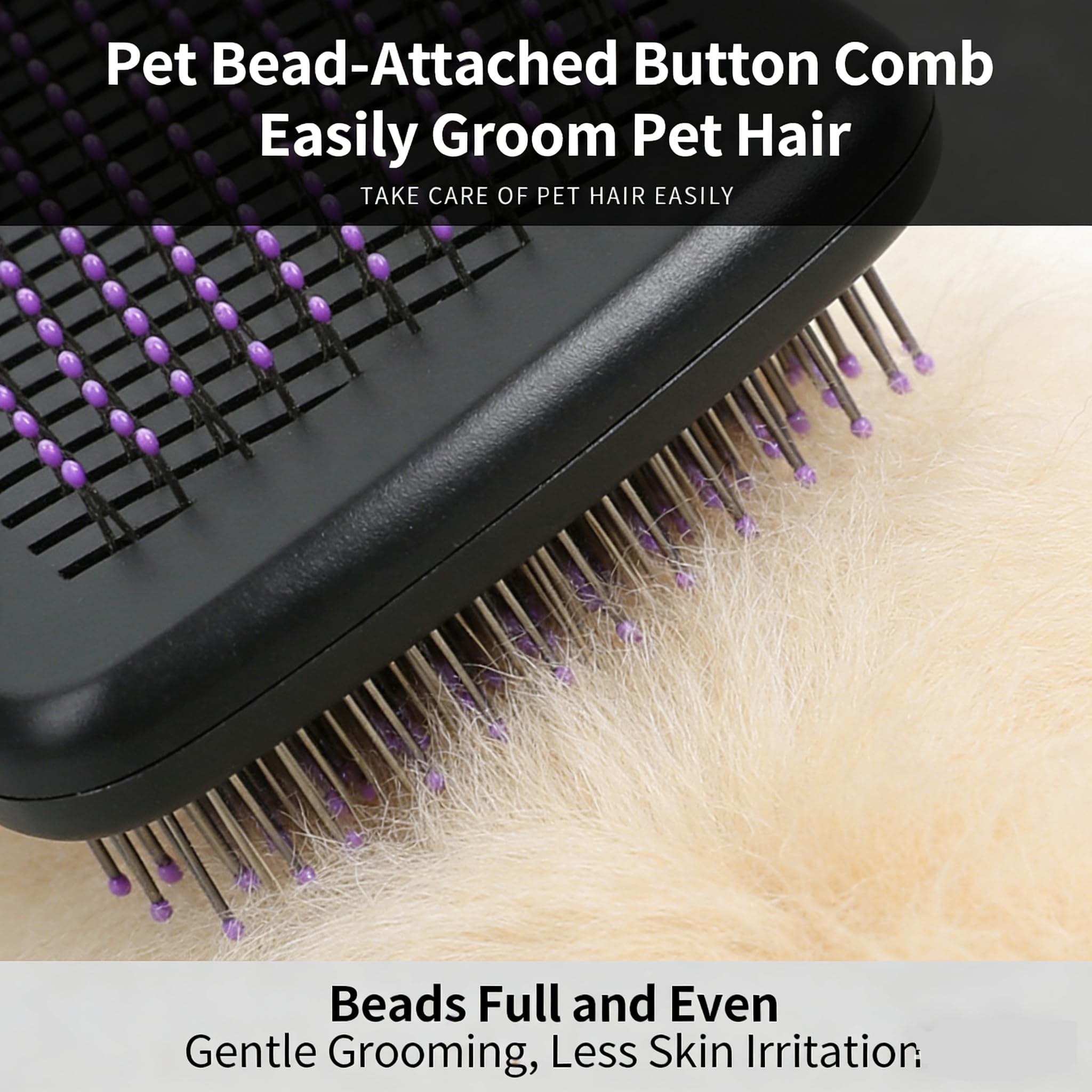 Lot de 9 brosses pour chiens et chats - Coupe-griffes avec lime, peigne démêlant, brosse de bain et shampoing - Accessoires de toilettage pour poils courts et longs