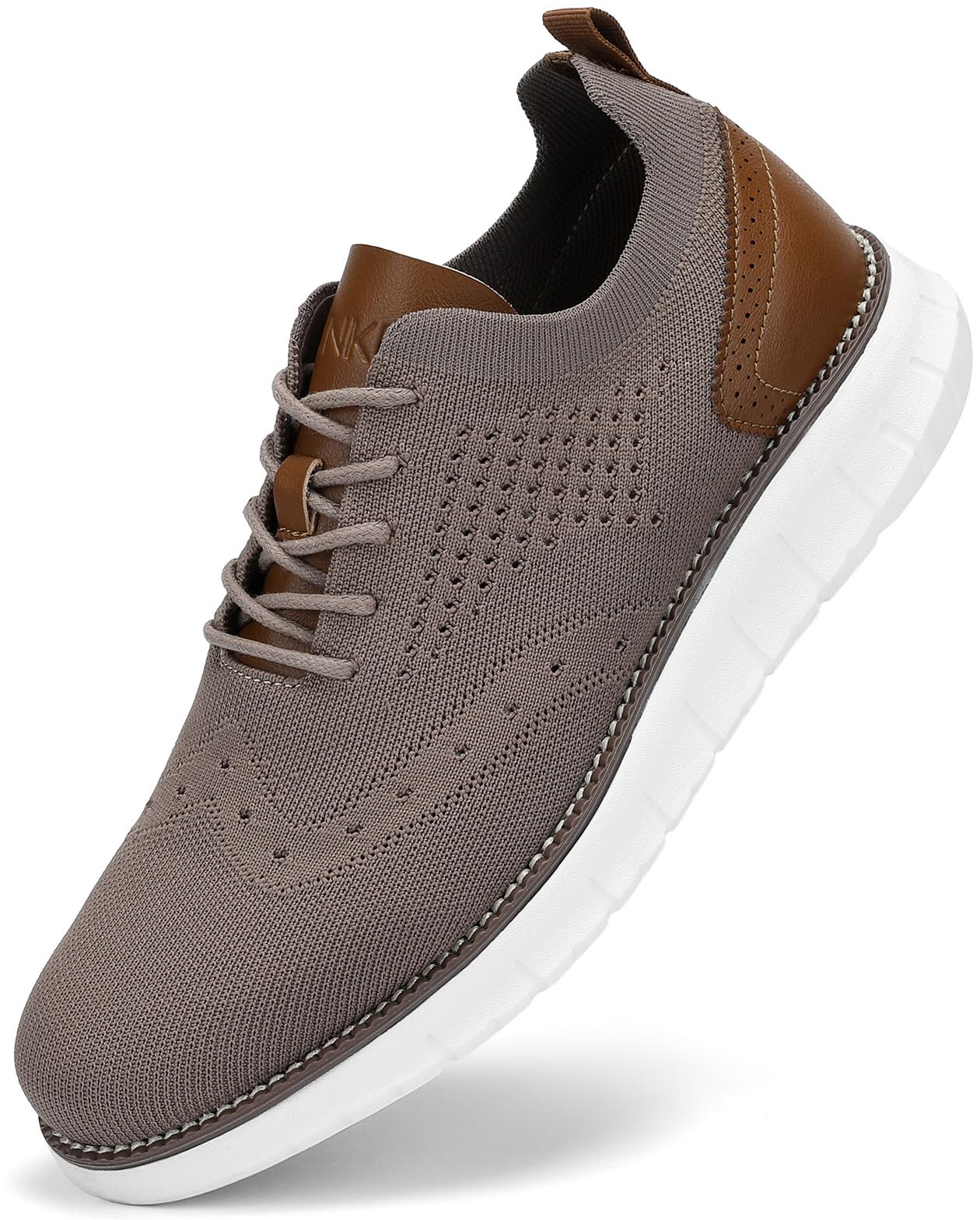 SVNKE Zapatos de Cordones Zapatillas de Vestir Clásico Oxfords Formales Derby para Hombre Boda Negocios